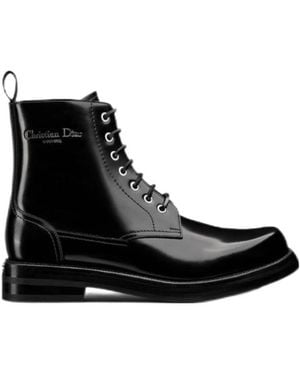 Dior Homme Carlo Lace-Up Boots - Black