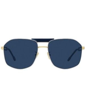 Fred Logo Sunglasses - Blue