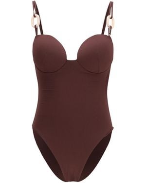 Magda Butrym One-Piece Swimsuit - Purple