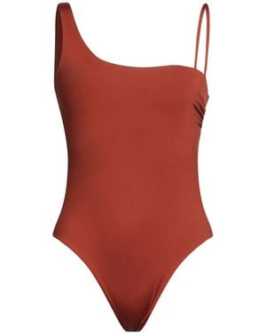 Max Mara Stretchy Swimsuits - Red