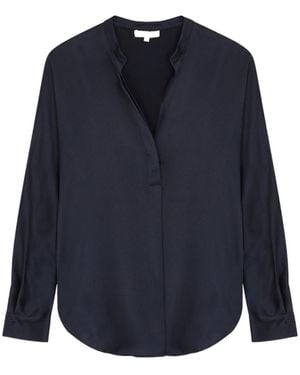 Vince Silk Blouse - Blue