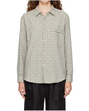 Post Archive Faction PAF Plaid Shirt - Gray