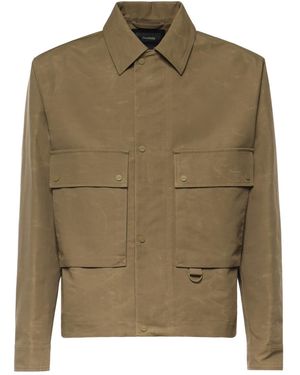 Herno Laminar Utility Pocket Coat - Green