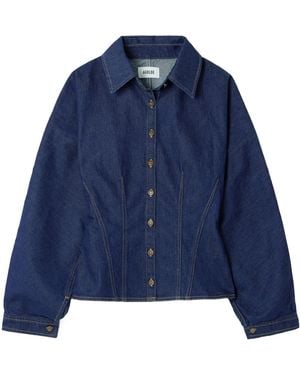 Agolde Devon Buttoned Shirt - Blue