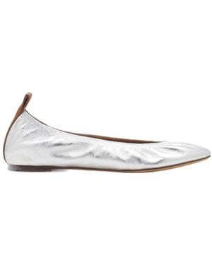 Lanvin The Ballerina Flat - White