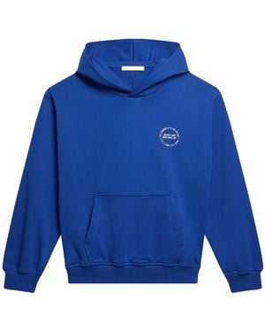 Helmut Lang Stamp Hoodie - Blue