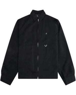 Represent Zip-Front Nylon Shirt - Blue