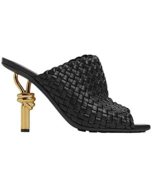 Bottega Veneta Knot Mules - Black