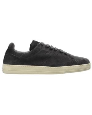Tom Ford Suede Sports Shoes - Black