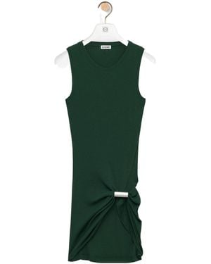 Loewe Sleeveless Tank Top - Green