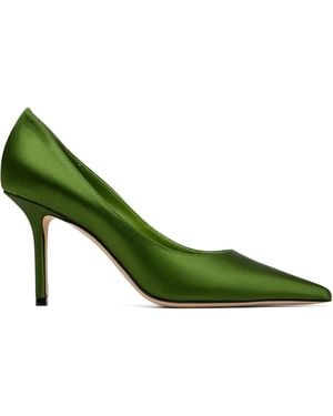 Jimmy Choo Love 85 Heels - Green