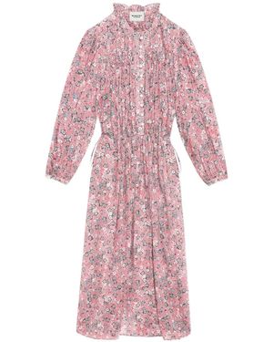 Isabel Marant Dalida Dress - Pink