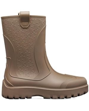 Dior Garden Rain Boot - Brown