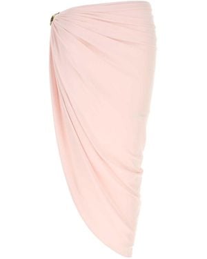 Sportmax Stretch Crepe Licenza Skirt - Pink