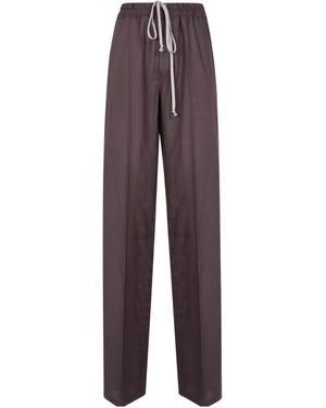 Rick Owens Flap-Pocket Trousers - Purple