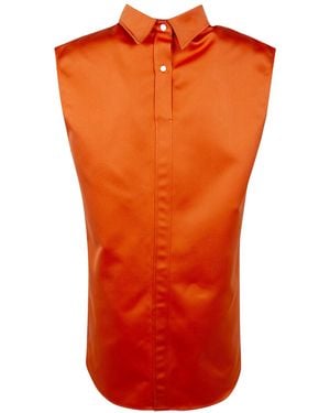 N°21 Collared Blouse - Orange