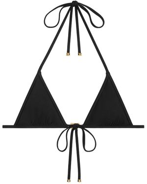 Celine Triomphe Triangle Top - Black