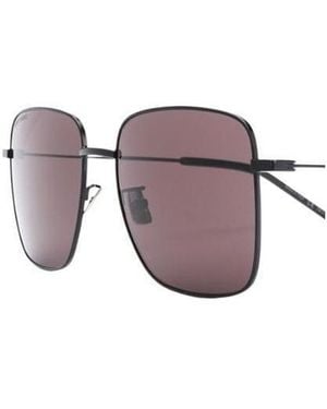 Saint Laurent Sl312 Square-Frame Sunglasses - Purple