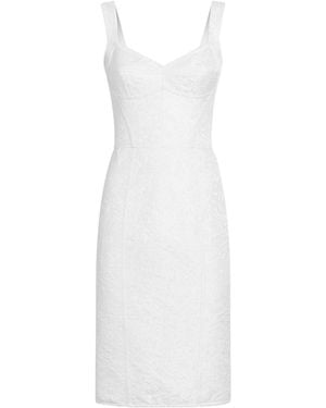 Dolce & Gabbana Sleeveless Dress - White
