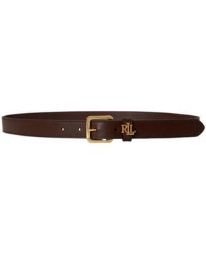 Ralph Lauren Adjustable Waist Belt - White