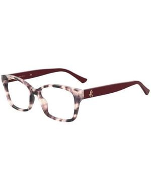 Jimmy Choo Eyewear Square Frame Glasses - White