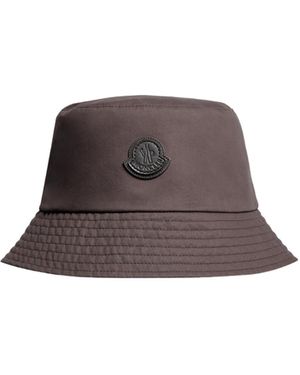 Moncler Reversible Bucket Hat - Brown