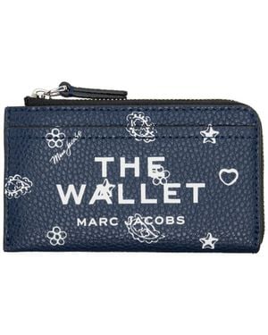 Marc Jacobs Logo Wallet - Blue