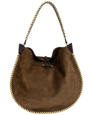 Isabel Marant Oskan Shoulder Bag - Brown