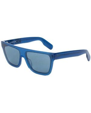 KENZO Geometric Frame Sunglasses - Blue