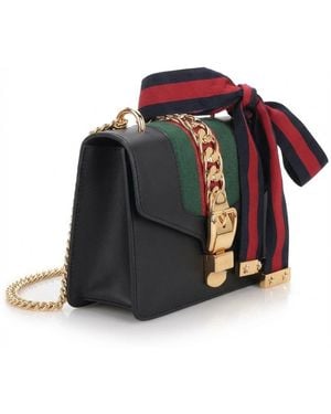 Gucci Mini Sylvie Tote Bag - Red