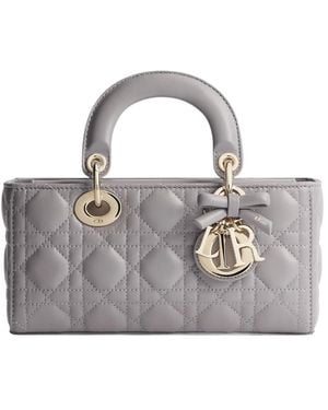 Dior Small Lady D-Joy Bag - Grey