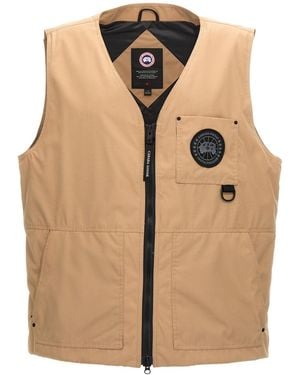Canada Goose Canmore Zipped Gilet - Natural
