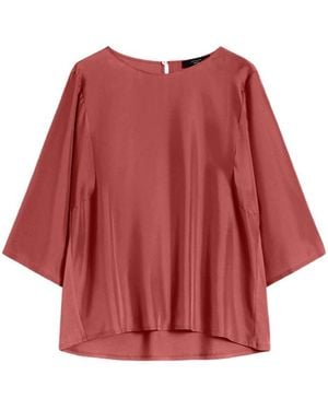 Weekend by Maxmara Crew Neck Top - Red
