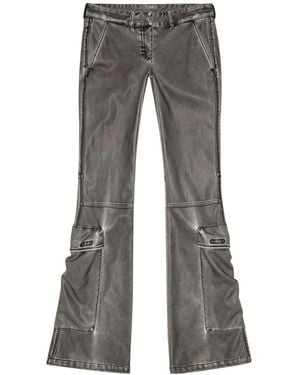 DIESEL P-Ower-P1 Bootcut Pants - Gray