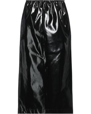 Maison Margiela Minimalist High-Waist A-Line Skirt - Black