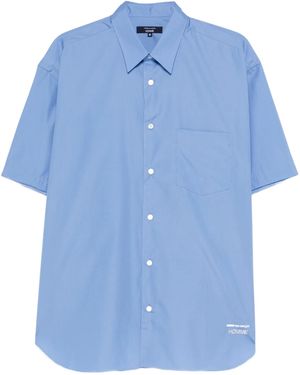 Comme des Garçons Comme Des Garçons Homme Oversized Logo Shirt - Blue