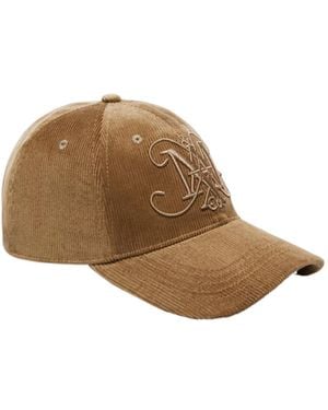 MAX&Co. Corduroy Baseball Cap - Brown