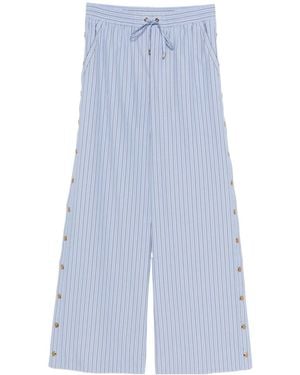 Zimmermann Wide-Leg Trousers - Blue