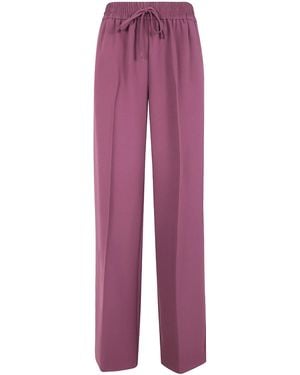 Twinset Drawstring Pants - Purple