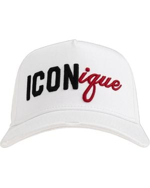 DSquared² Logo Hat - White