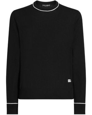 Dolce & Gabbana Wool Sweater - Black