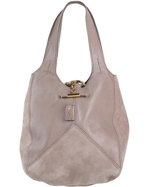 Chloé Minimal Small Shoulder Bag - Gray