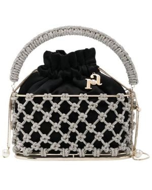 Rosantica Top-Handle Shoulder Bag - Black