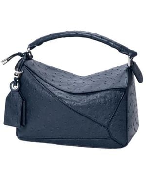 Loewe Small Lightweight Puzzle Crossbody Bag - Blue