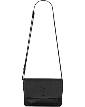 Saint Laurent Niki Small Messenger Bag - White