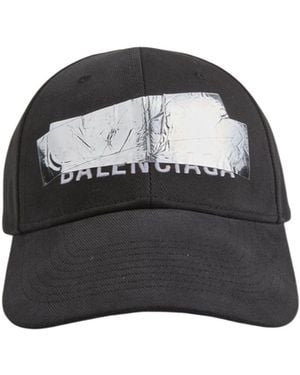 Balenciaga Logo Hat - Black