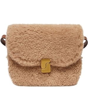 Soeur Flap Shoulder Bag - Brown