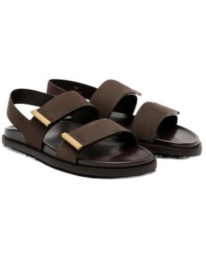 Tod's Two-Strap Sandals - Black