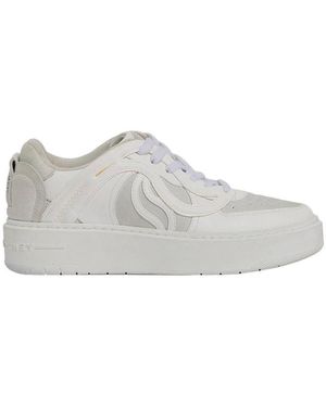 Stella McCartney Cupsole Lace-Up Trainers - Grey