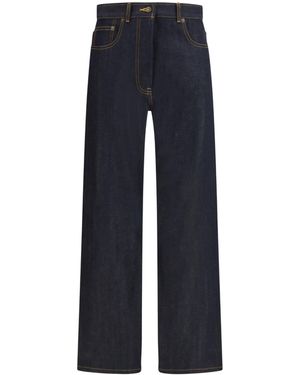 Thom Browne Selvedge Denim 5-Pocket Jeans - Blue